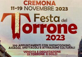 Ritratto pop di Ugo Tognazzi e luminarie dedicate a Vialli per la ”Festa del Torrone”