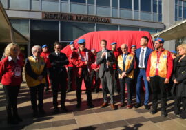 Milano, presentata oggi a Palazzo Pirelli la nuova unità mobile dei City Angels