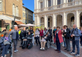 Visita guidata con le famiglie Sla organizzata da Aisla Bergamo