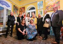 Sanremo, inaugurata la mostra “La luce incontra il colore”di Pietra Barraso e Jeancharles Spina