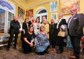 Sanremo, inaugurata la mostra “La luce incontra il colore”di Pietra Barraso e Jeancharles Spina