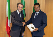 Regione Lombardia, il governatore Attilio Fontana incontra il primo ministro della Tanzania Kassim Majaliwa