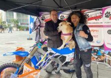 Il lungo viaggio di Giacomo Lucchetti: da Palazzo Lombardia in moto in Puglia con ‘Carena randagia’ per aiutare gli animali