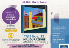Mostra benefica della pittrice Alda Maria Bossi al Lions Club Sesto San Giovanni