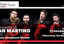 Concerto di San Martino a Bollate con i Vagues Saxophone Quartet