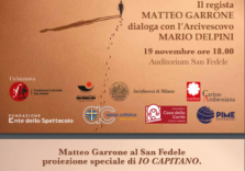 Milano, dialogo tra mons. Mario Delpini e Matteo Garrone regista di “Io Capitano”
