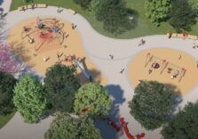 Milano, verso il completamento il Parco sieroterapico con aree giochi e fitness