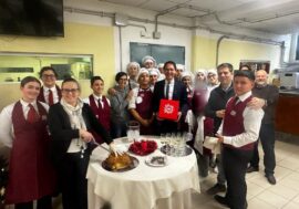 Sesto, il sindaco Roberto Di Stefano visita il Centro di formazione professionale Achille Grandi