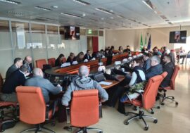Delegazione di lavoratori della Siae Microelettronica di Cologno Monzese ricevuta dal Consiglio regionale lombardo
