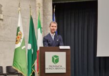 Il presidente del Consiglio regionale lombardo Federico Romani apre i lavori di “Monza, Why Not?”