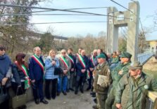 Inaugurato nel Bergamasco ponte ciclopedonale che collega i comuni di Filago e Osio Sopra