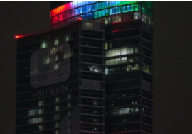 Palazzo Lombardia illuminato con il Tricolore per celebrare “Il Giorno del Ricordo”