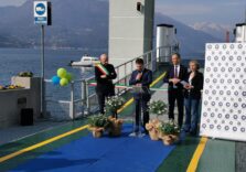Inaugurato il pontile traghetti a Bellaggio