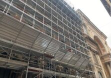 Milano, cominciati i lavori di restauro per la Galleria Vittorio Emanuele II