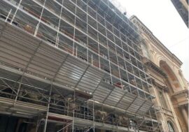 Milano, cominciati i lavori di restauro per la Galleria Vittorio Emanuele II
