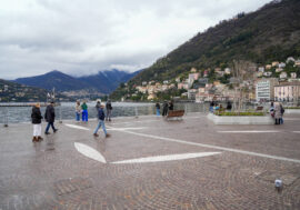 Como, un altro tratto del lungolago consegnato ai cittadini