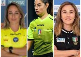 Arbitro e guardalinee donne per la prima volta in Serie A nell’incontro Inter-Torino