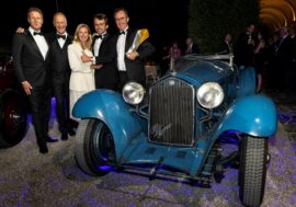 Assegnato all’Alfa Romeo 8C 2300 degli anni ’30 il 1° premio del “Concorso di Eleganza di Villa d’Este”