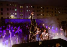 Giovani detenuti del carcere di Bollate in concerto con Lazza, Jack the Smoker, Nitro e Damianito