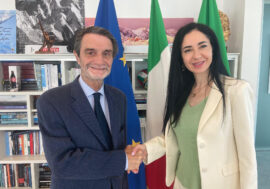 Milano, la rettrice dell’Università Statale Marina Brambilla in visita a Palazzo Lombardia