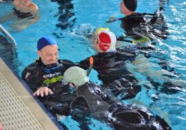 Monza, al via il corso della scuola HSA Club Sub Amici del Mare per formare istruttori subacquei per disabili