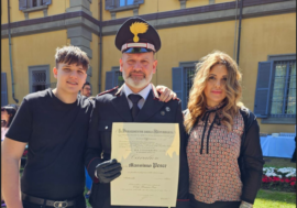 Il comandante della Stazione dei Carabinieri di Sesto San Giovanni Massimo Pesce insignito dell’onorificenza di “Cavaliere al Merito della Repubblica”