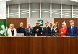 Olimpia Milano premiata nell’Aula del Consiglio regionale lombardo