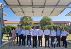 L’ambasciatore cinese visita azienda agricola del Pavese