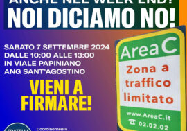 Milano, raccolta firme per protestare contro il pagamento d’entrata nell’Area C il sabato e la domenica