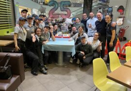Il ristorante McDonald’s di Novate Milanese festeggia i primi 25 anni