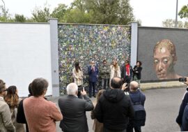 Milano, alla Cittadella degli Archivi inaugurato il murale “Respiro” dell’artista monzese Gianluca Patti