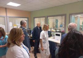 Sanità, l’assessore regionale lombardo Bertolaso in visita al Pronto Soccorso dell’Ospedale di Varese