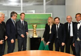 Milano, intitolata a Luigi Ganna una sala di Palazzo Pirelli