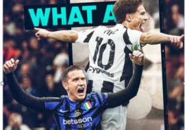 Inter-Juventus: 4-4 e al Meazza ritorna il calcio spettacolo