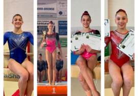 Le ragazzine terribili del Geas Ginnastica fanno incetta di podi nel Campionato regionale junior e senior