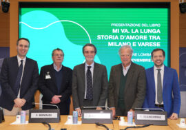 Milano, a Palazzo Lombardia presentato il libro ‘MI VA. La lunga storia d’amore tra Milano e Varese’