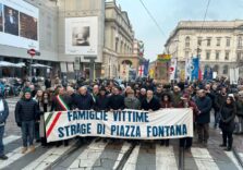 Piazza Fontana, prima commemorazione senza vedova Pinelli