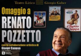 Milano, al Teatro Lirico Regione Lombardia omaggia Renato Pozzetto