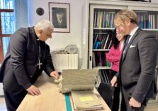 L’arcivescovo di Sassari mons. Saba in visita al Conservatorio Luigi Canepa