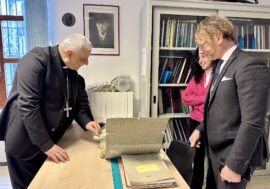 L’arcivescovo di Sassari mons. Saba in visita al Conservatorio Luigi Canepa