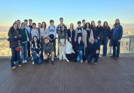 Gli studenti dell’Istituto ‘Leonardo da Vinci’ di Chiavenna con partner tedeschi impegnati nel programma Erasmus ricevuti a Palazzo Lombardia