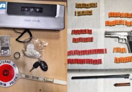 Droga e armi in un box, due arresti nel Milanese