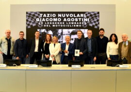 Milano, a Palazzo Lombardia l’evento “Giacomo Agostini e Tazio Nuvolari: le leggende lombarde del motociclismo”