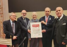 Nella sala Zuccari del Senato consegnato al giornalista Mario Nanni il “Premio alla carriera”
