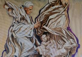 Genova, il ritratto del Papa e la mostra del Giubileo con le opere di Oikonomoy