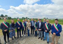 Nuova vasca di laminazione inaugurata a Travagliato