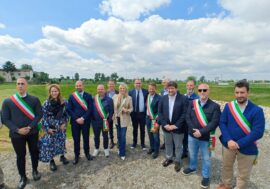 Nuova vasca di laminazione inaugurata a Travagliato
