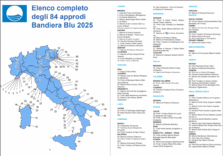 Bandiere blu 2025: nel Bel Paese aumentano a 246