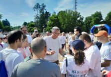 Milano, con Beppe Bergomi testimonial si è svolta la “Crazy Run” per dire no al pregiudizio sulla salute mentale 