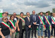 Inaugurata vasca di laminazione a Gessate per evitare esondazioni